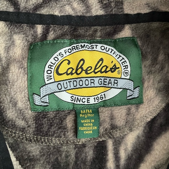Cabela’s Men’s Fleece Zip Up Jacket - Picture 5 of 7